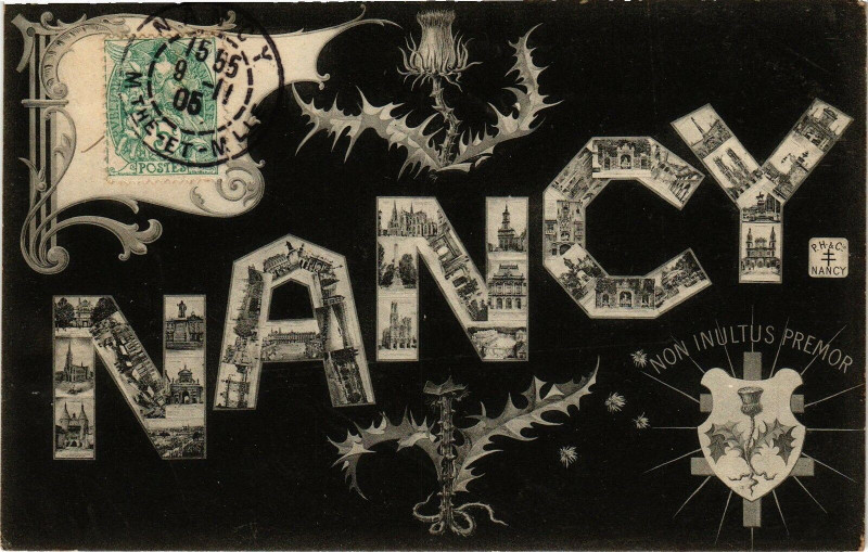 Carte postale ancienne Nancy à Nancy