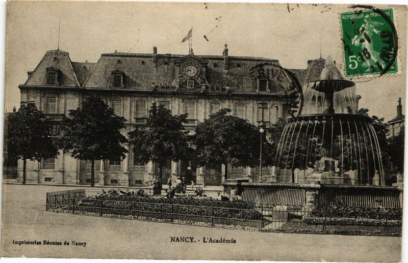 Carte postale ancienne Nancy-L'Académie à Nancy