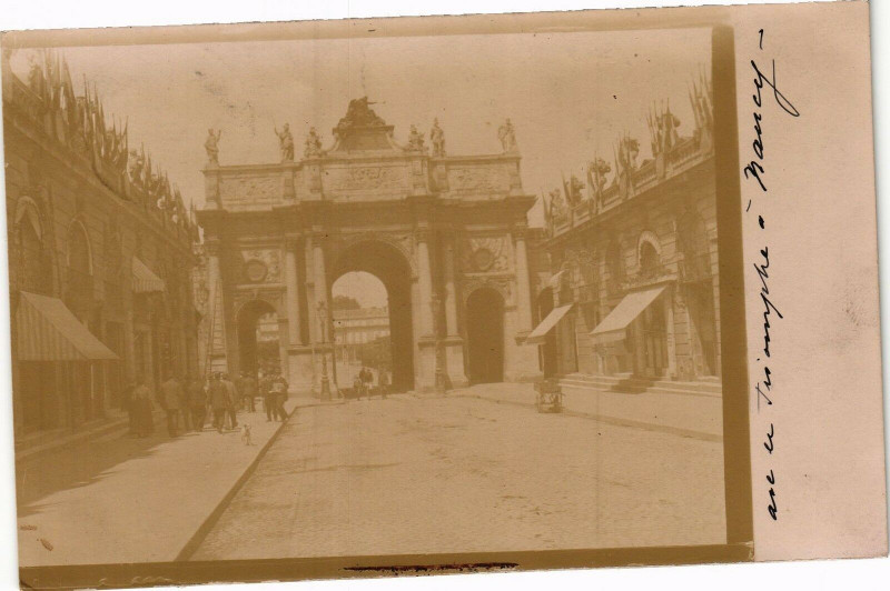 Carte postale ancienne Nancy-Triomphe à Nancy