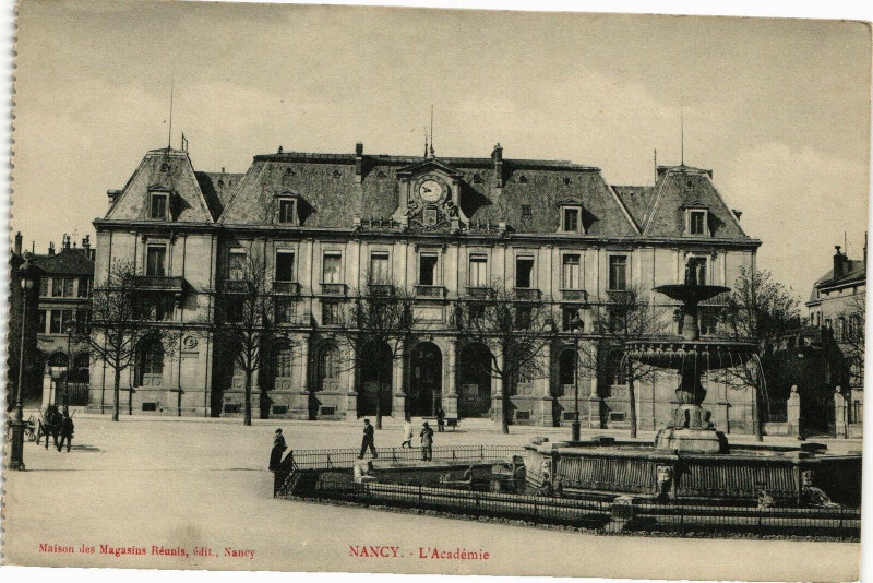 Carte postale ancienne L'Académie à Nancy