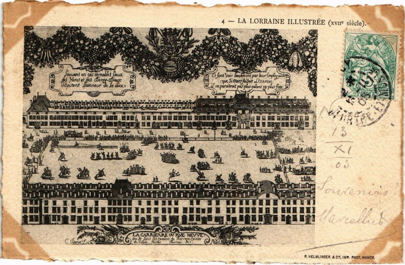 Carte postale ancienne La Lorraine illustrée