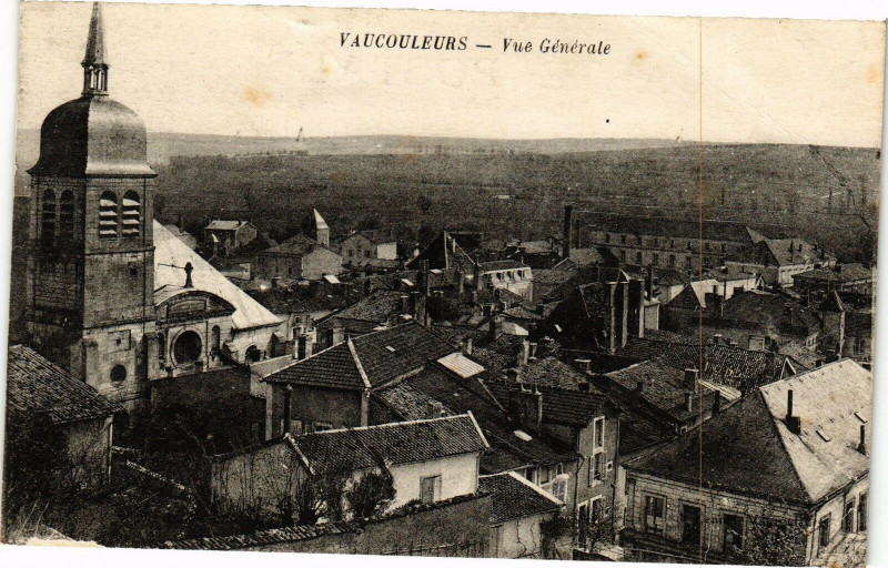 Carte postale ancienne Vaucouleurs-Vue générale