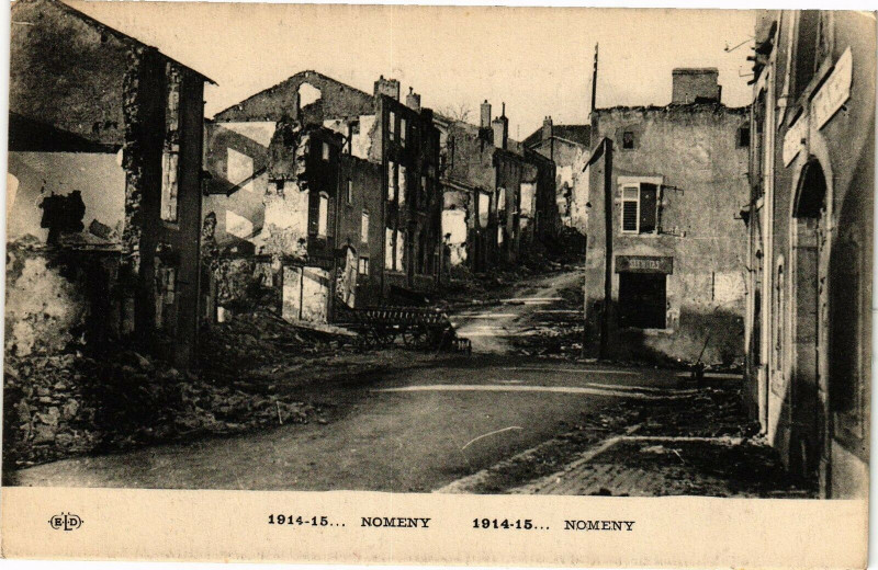 Carte postale ancienne Nomeny à Nomeny