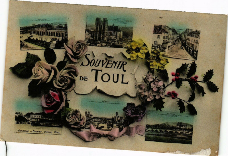 Carte postale ancienne Souvenir de Toul à Toul