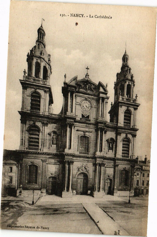 Carte postale ancienne Nancy-La Cathédrale à Nancy