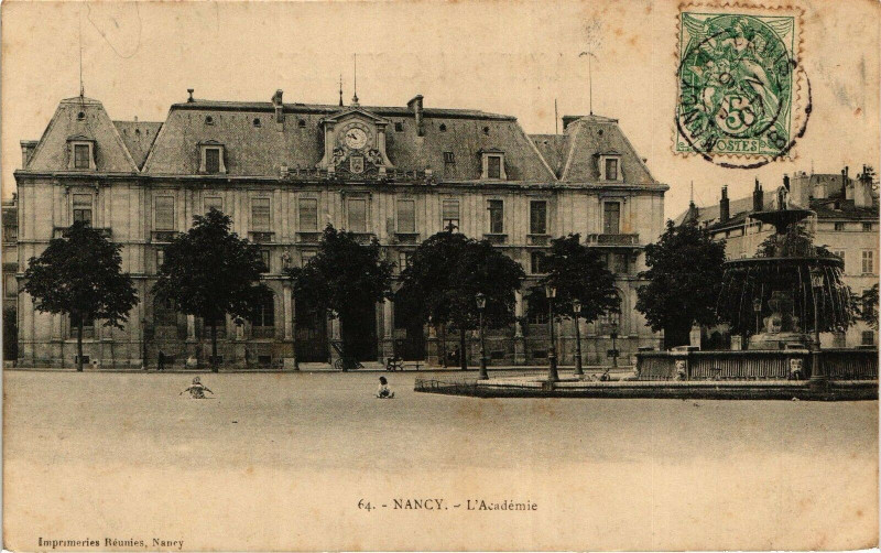 Carte postale ancienne Nancy-L'Académie à Nancy