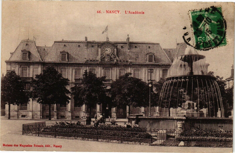 Carte postale ancienne Nancy-L'Académie à Nancy