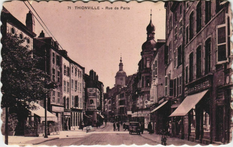 Carte postale ancienne Bitche Vue Generale à Bitche