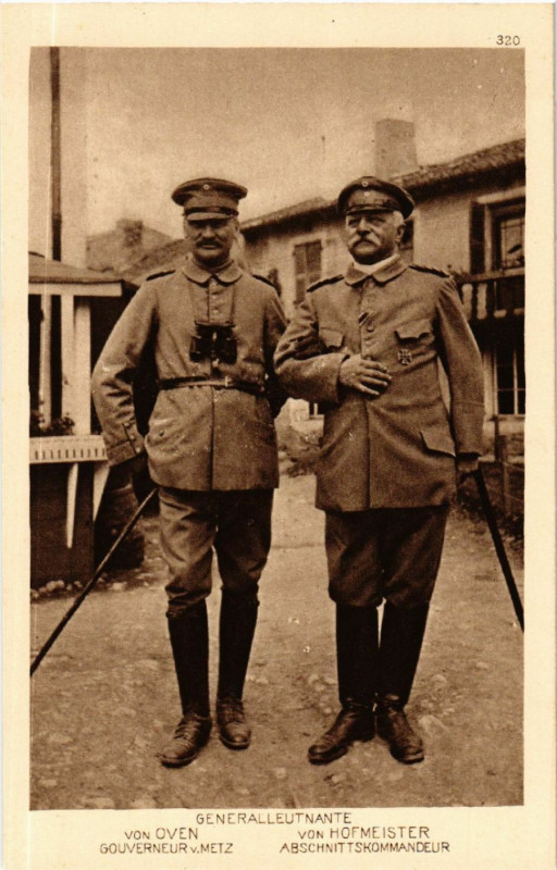 Carte postale ancienne Généralleutnante