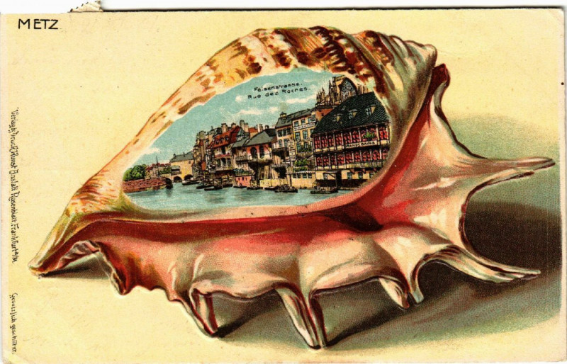 Carte postale ancienne Metz à Metz