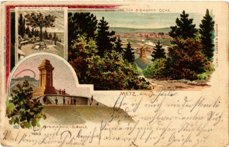 Carte postale ancienne Metz à Metz