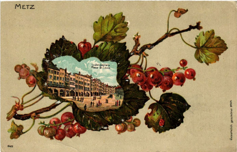 Carte postale ancienne Metz à Metz