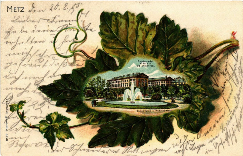 Carte postale ancienne Metz à Metz