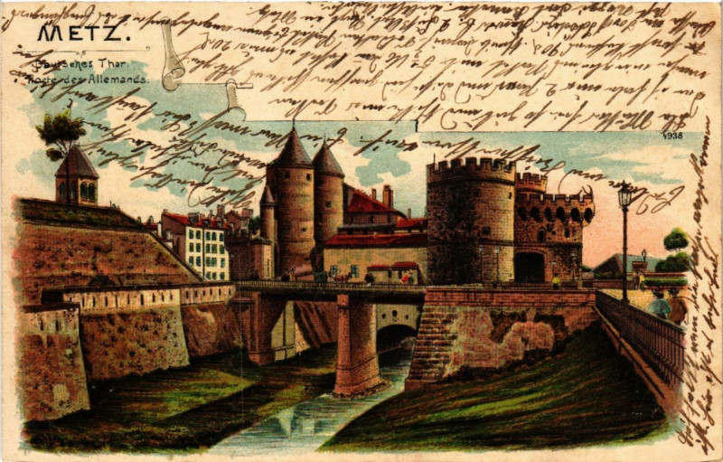 Carte postale ancienne Metz à Metz