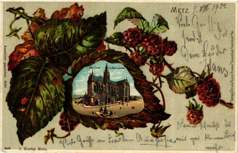 Carte postale ancienne Metz à Metz