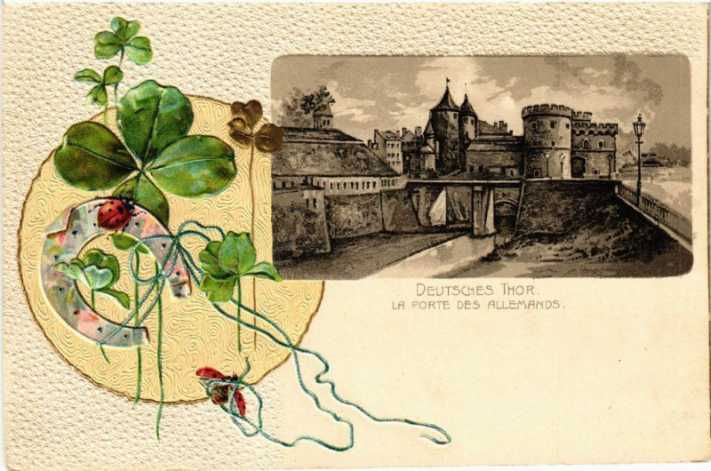 Carte postale ancienne Deutsches Thor