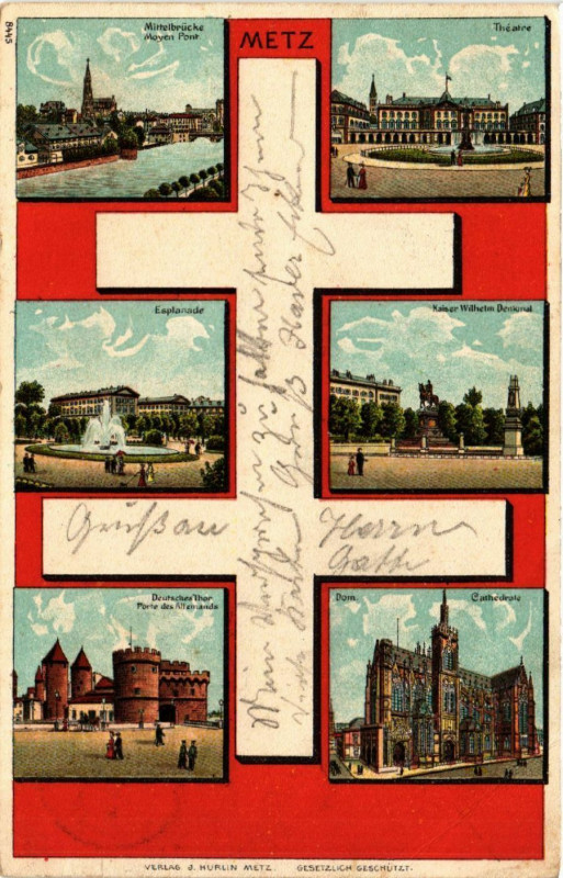 Carte postale ancienne Metz à Metz