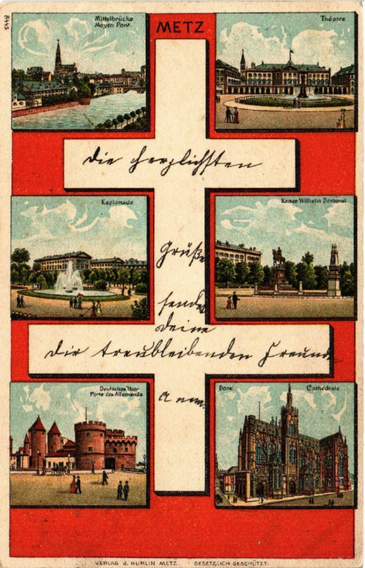 Carte postale ancienne Metz à Metz