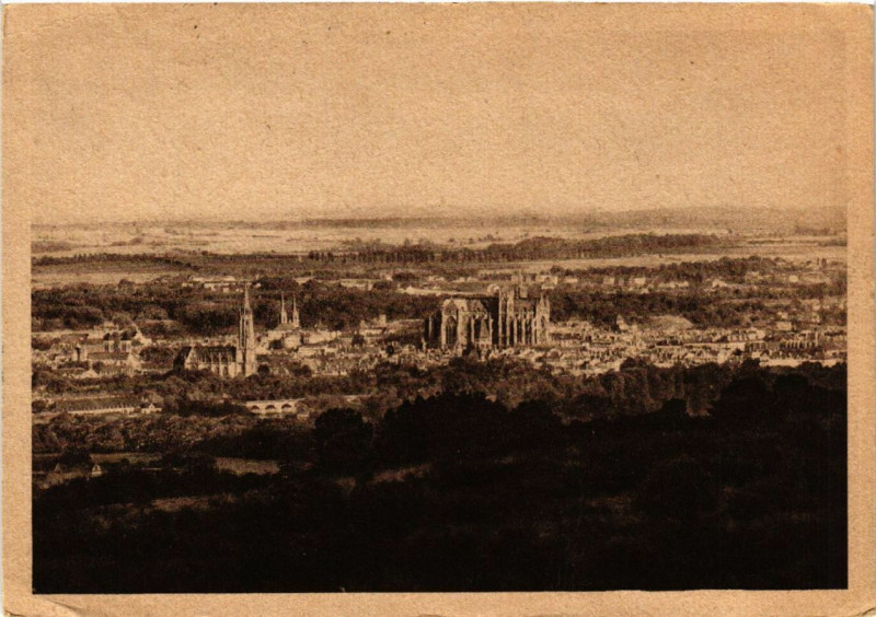 Carte postale ancienne Metz - Panorama à Metz