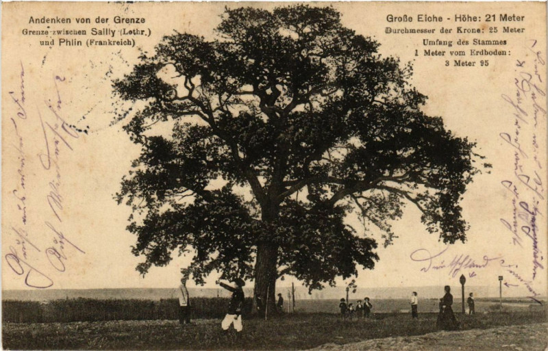 Carte postale ancienne Andenken von der Grenze
