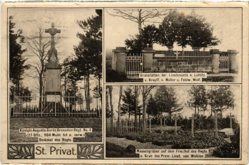 Carte postale ancienne Saint-Privat