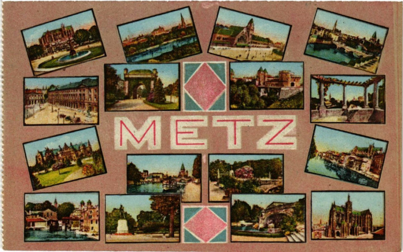 Carte postale ancienne Metz à Metz