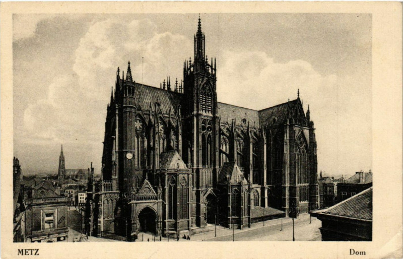 Carte postale ancienne Metz - Dom à Metz