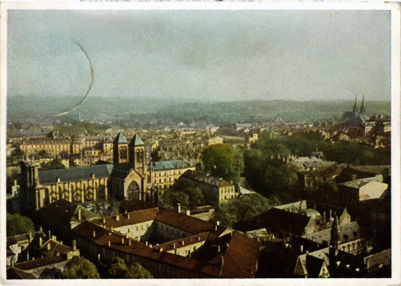 Carte postale ancienne Metz - Blick uber die Stadt à Metz