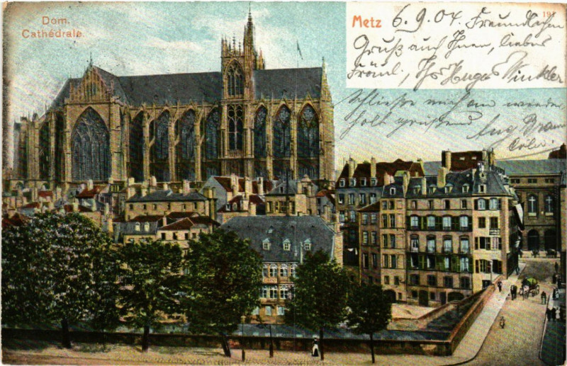 Carte postale ancienne Metz à Metz