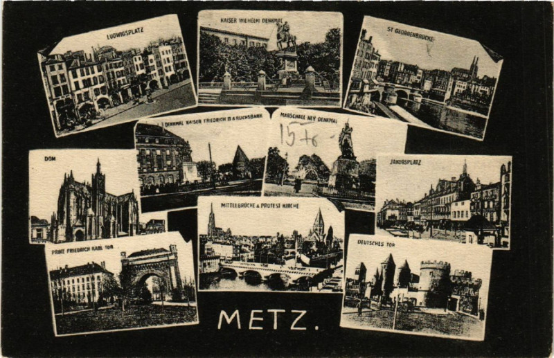 Carte postale ancienne Metz à Metz