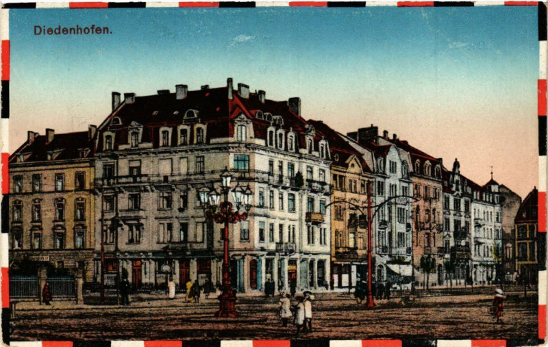 Carte postale ancienne Diedenhofen