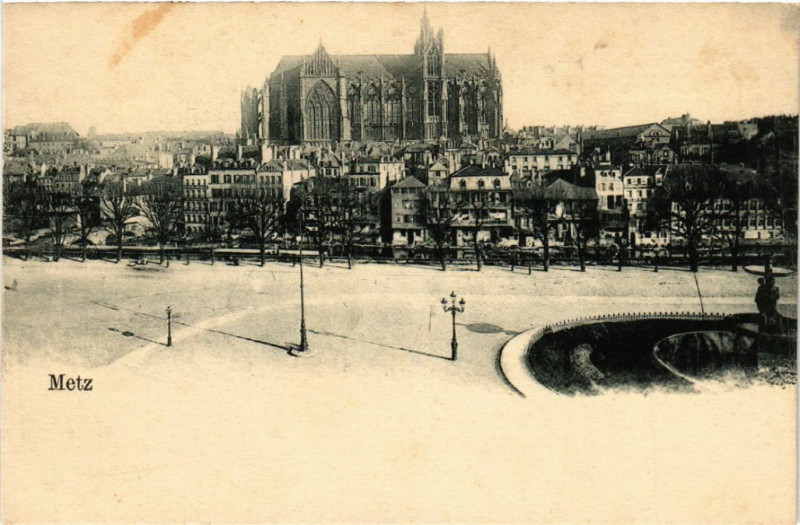 Carte postale ancienne Metz à Metz