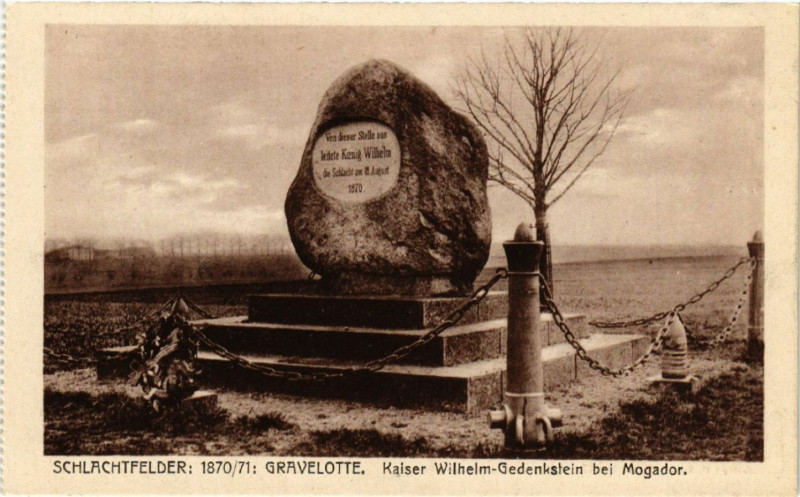 Carte postale ancienne Kaiser Wilhelm-Gedenkstein