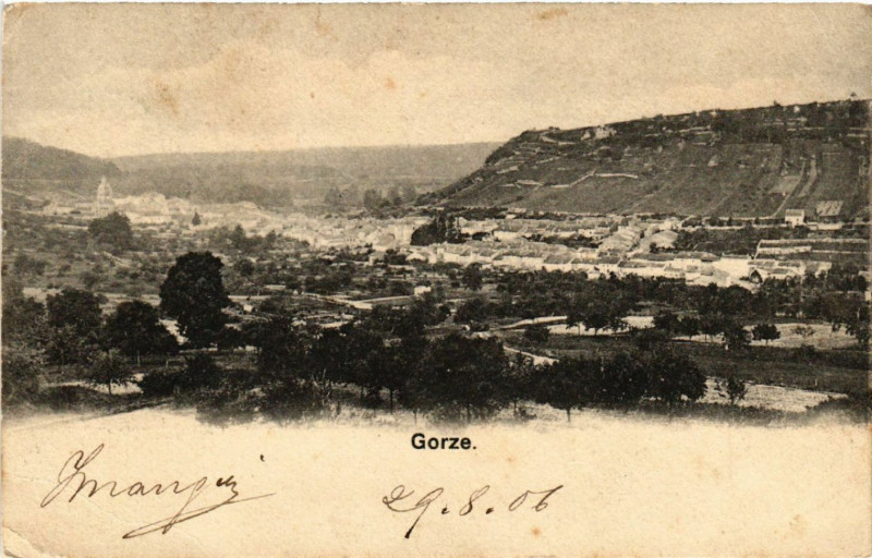 Carte postale ancienne Gorze à Gorze