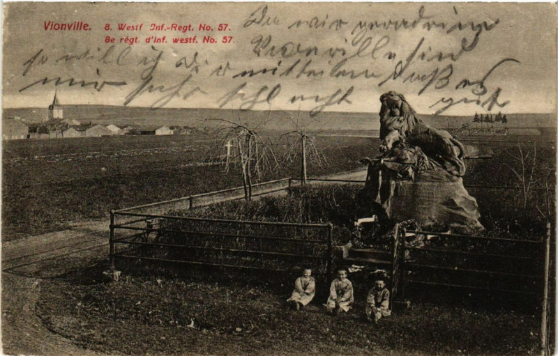 Carte postale ancienne Vionville
