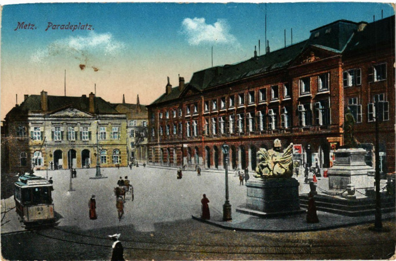 Carte postale ancienne Paradeplatz