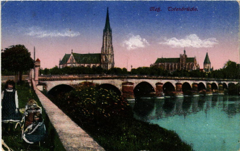 Carte postale ancienne Lostenbrucke