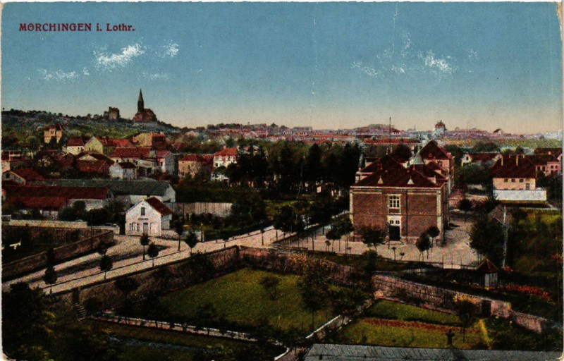 Carte postale ancienne Morchingen i. Lothr.