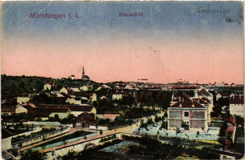 Carte postale ancienne Morchingen i. L. Neustadt