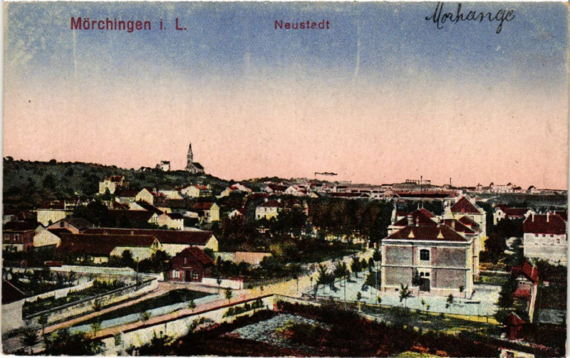 Carte postale ancienne Morchingen i. L. Neustadt