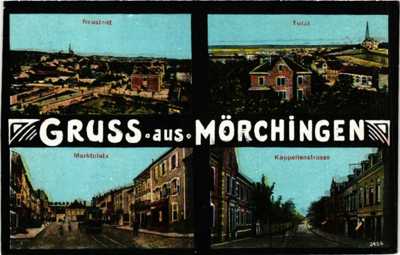 Carte postale ancienne Gruss aus Morchingen
