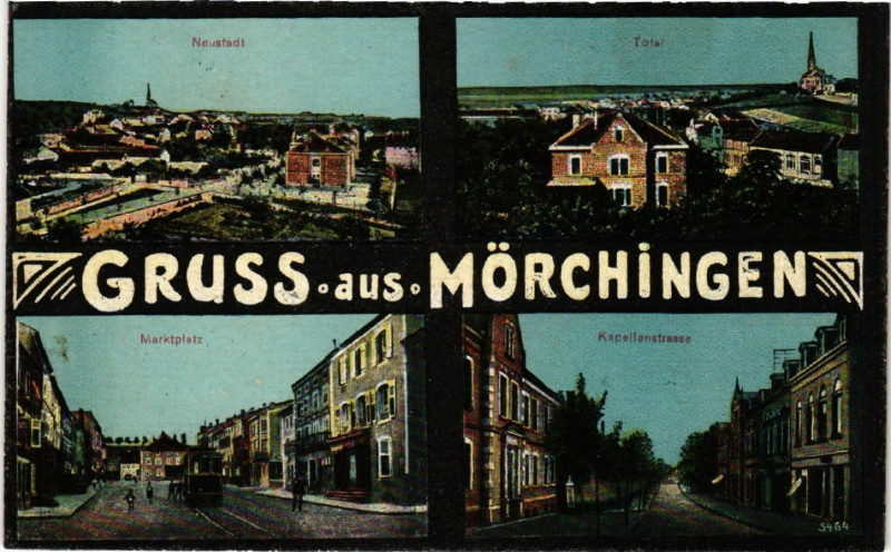 Carte postale ancienne Gruss aus Morchingen