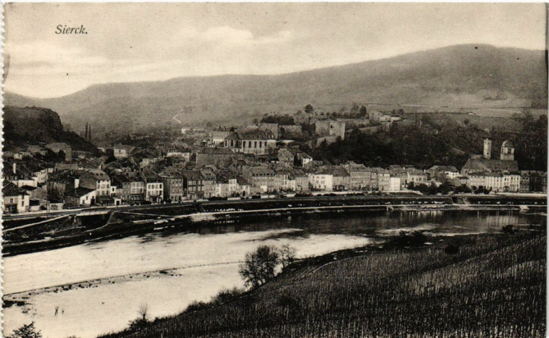 Carte postale ancienne Sierck