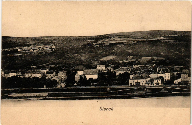 Carte postale ancienne Sierck
