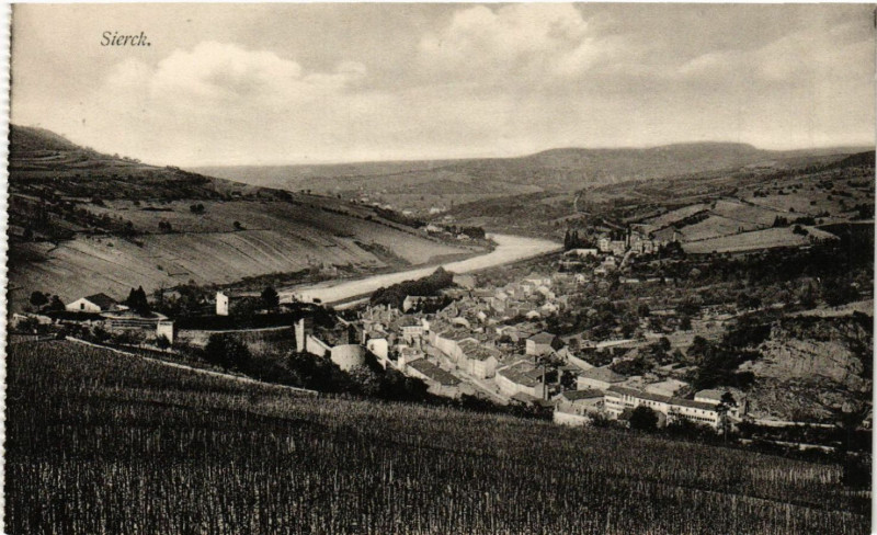 Carte postale ancienne Sierck