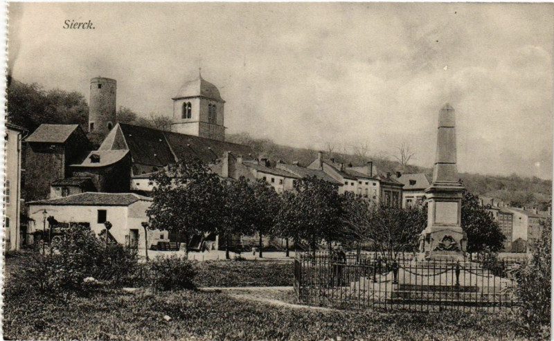 Carte postale ancienne Sierck
