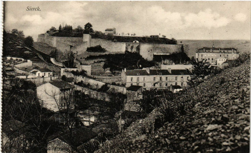 Carte postale ancienne Sierck