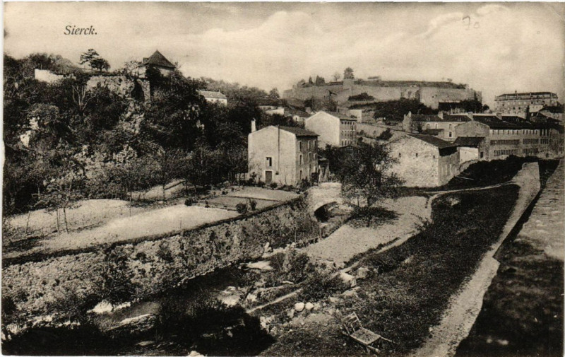 Carte postale ancienne Sierck