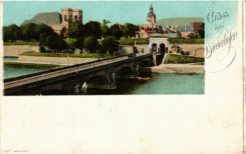 Carte postale ancienne Gruss aus Friederhofen
