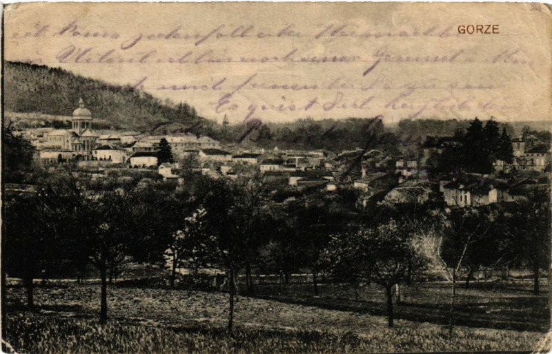 Carte postale ancienne Gorze à Gorze